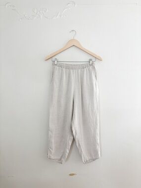 Vintage Flax Capris